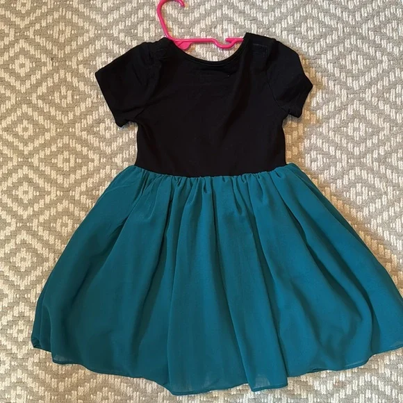 Taylor Joelle teal dress w/ cape - Picture 7 of 11